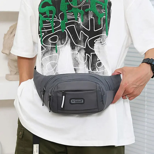 Herren Canvas Fit Hüfttasche Mobile Bauchtasche Hüfttaschen Herren Sport Outdoor - Bild 24 von 28