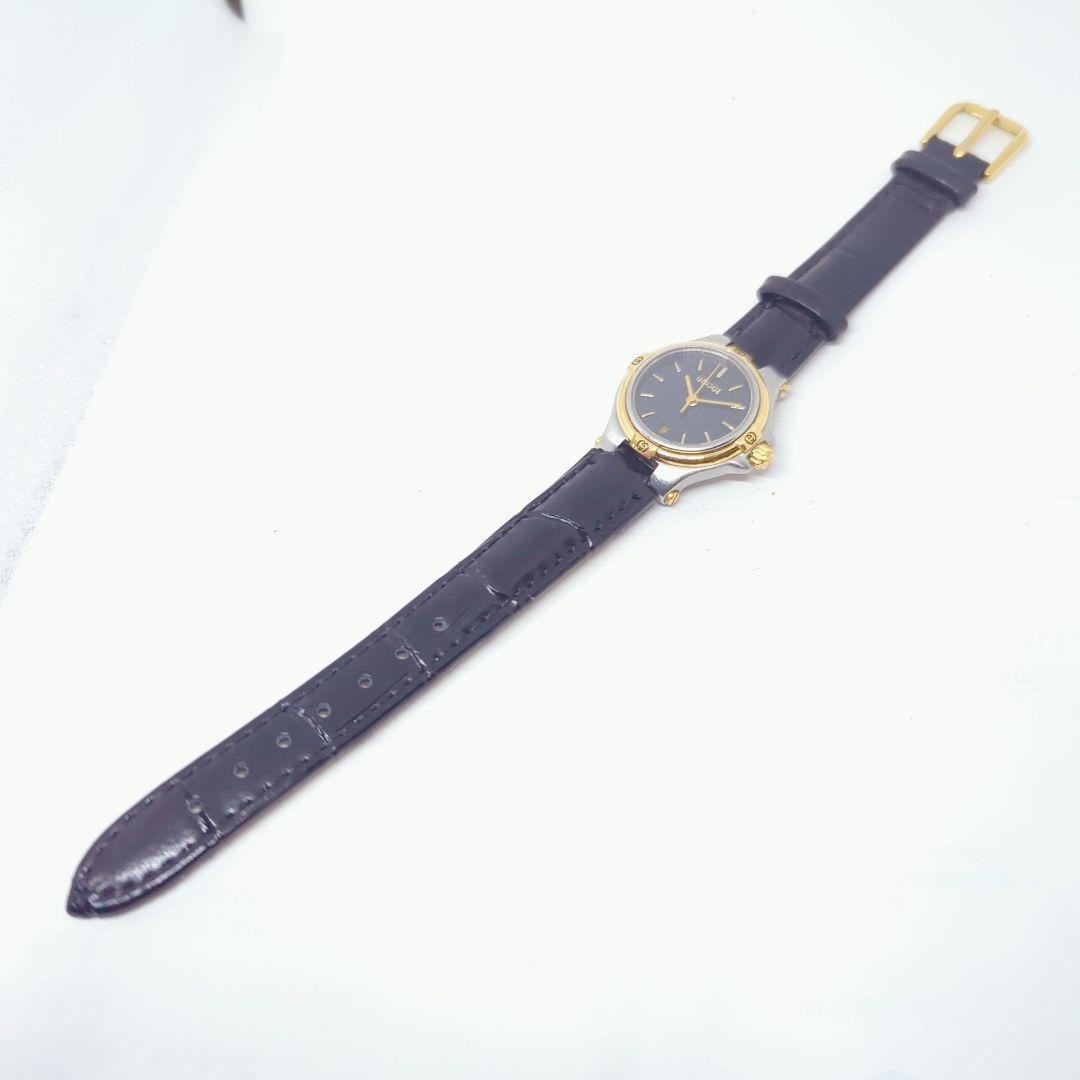 Gucci 9040L Silver Combi Women Quartz Watch Gold Silver Black Used From Japa thumbnail 6