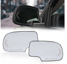 Glass Replacement for 2003-2006 Chevy Silverado GMC Passenger Driver Side Mirror