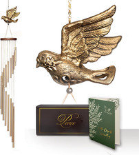 Memorial Wind Chimes for Loss of Loved One - Sympathy Bereavement Gift - Cast Ir