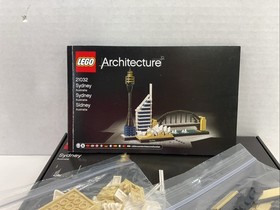 LEGO Architecture Sydney (21032) - with Box & Manual, Individually Bagged Pieces
