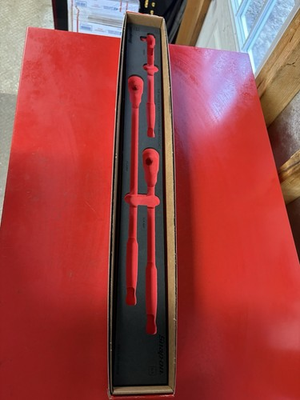 #ad #ad Snap on Tools RED FOAM For 3pc 3 8” Mixed Ratchet Set 203RT0280FR FM203RT0280B $120.00