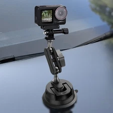Shockproof Automotive Aluminum Suction Cup Mount Car Windshield Window Holder