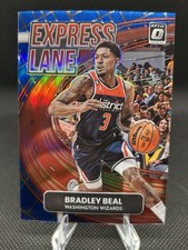 2022-23 Panini Donruss Optic Express Lane Bradley Beal #13 Blue Prizm /85