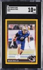 2024 Panini Score Football Gold Bralen Trice #338 SGC 10