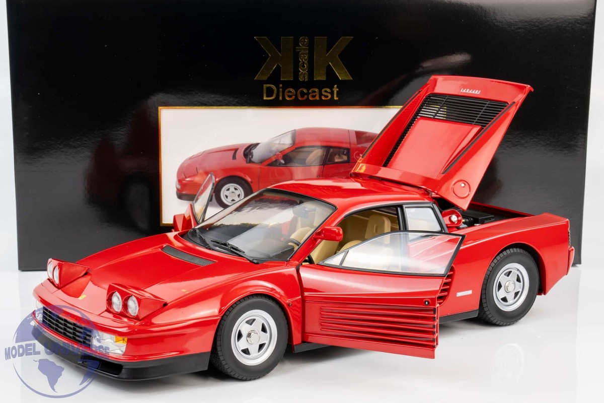 KK Scale - 1:12 Ferrari Testarossa Monospecchio Red 1984 - Diecast
