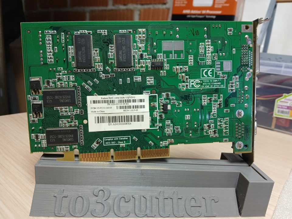 Vintage - SAPPHIRE ATLANTIS ATI RADEON 9200 128MB DDR - GREAT BUDGET RETRO VGA - Image 3 of 4