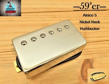 G.M. 59'er Alnico 5 Nickel Humbucker Neck 50mm  4-wire 
