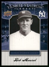 Bob Meusel 2008 Upper Deck Yankee Stadium Box Set New York Yankees #6 NM