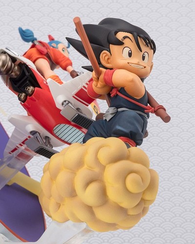 Figurine Dragon Ball - Son Goku & Bulma Figuarts Zero - Imagen 4 de 6