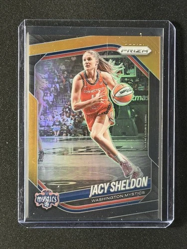 2025 Panini Prizm WNBA Basketball Black Gold Jacy Sheldon #113