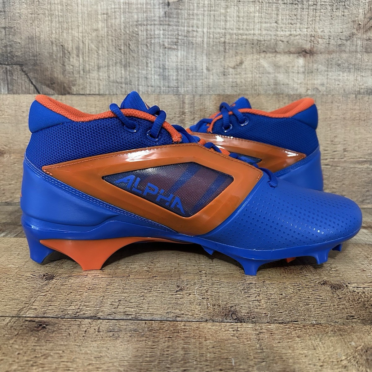 Nike Alpha Menace 4 Pro Air Jordan Florida Gators Blue HF5635-408 Men\'s Size 13 Air Jordan 1 Low Alpha Menace 4 Florida Football Cleats  main image 3