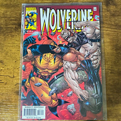 Marvel Comics Wolverine #157 Direct Edition Comic Book - Hama & Churchill
