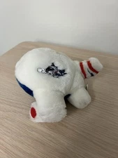 RARE Aquafresh Plane Pull String Vibrating Soft Plush Toy 6" Promo UK TV Advert