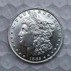 1885 S Morgan Silver Dollar $1 Brilliant Uncirculated 90% Silver