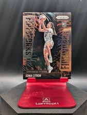 Panini 2025 Prizm WNBA Fireworks Sonia Citron Washington Mystics RC #15