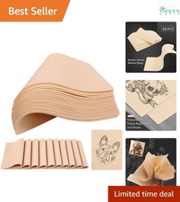 Tattoo Practice Skin 30Pcs Double Sided Synthetic Leather for Beginners Pros