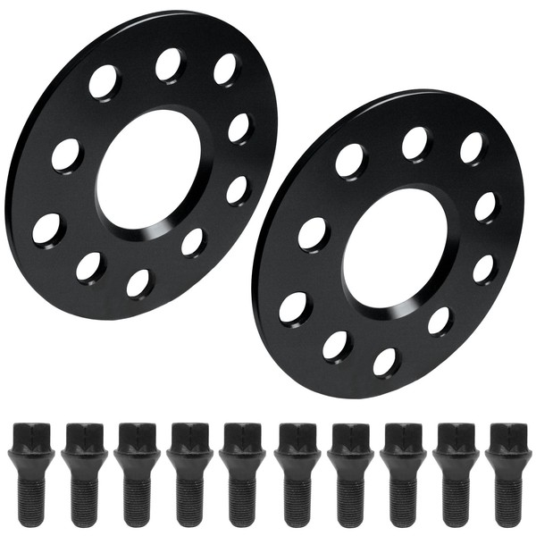 SCC Spurverbreiterung 10Mm 2X5Mm 5X120 FüR BMW Z3 M Coupe Roadster + Schrauben-image