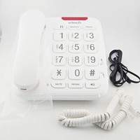 VTech Corded Big Button Telephone White Home Landline Phone Speaker Memory