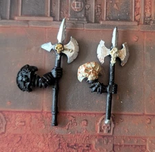 WFB Chaos Warriors x2 Halberdiers Halberd metal