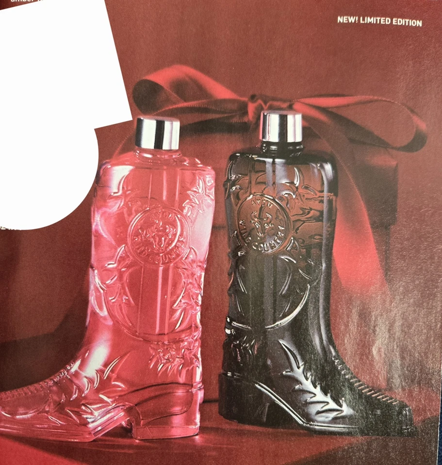 AVON EDICIÓN LIMITADA!Wild Country-Her~ Eau De Parfum Colonia Bota Decantador. Nuevo en caja Foto 3 de 3