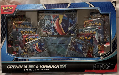Pokemon TCG: Greninja ex & Kingdra ex Special Collection Box