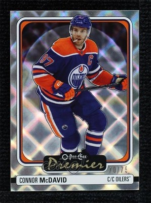 2024-25 O-Pee-Chee Premier Diamond Rainbow 70/75 Connor McDavid #P-32 0c3