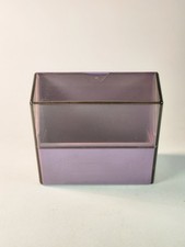 Boîte de rangement pour disquettes Violette Vintage