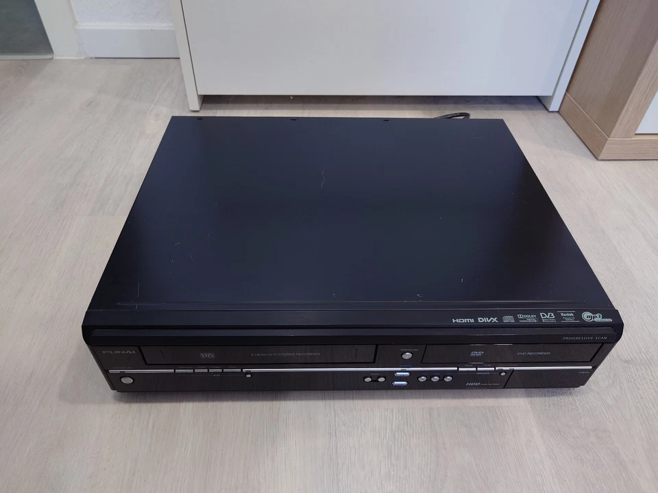 Funai VHS + HDD + DVD-Recorder/Player zum Digitalisieren ohne Fernbedienung - Bild 2 von 4