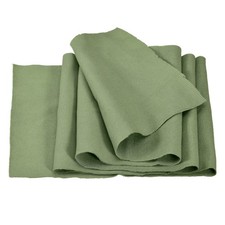 39" Elastic Cuffs Ribbed Trims Cotton Fabric Knit Rib, 8" Light Green