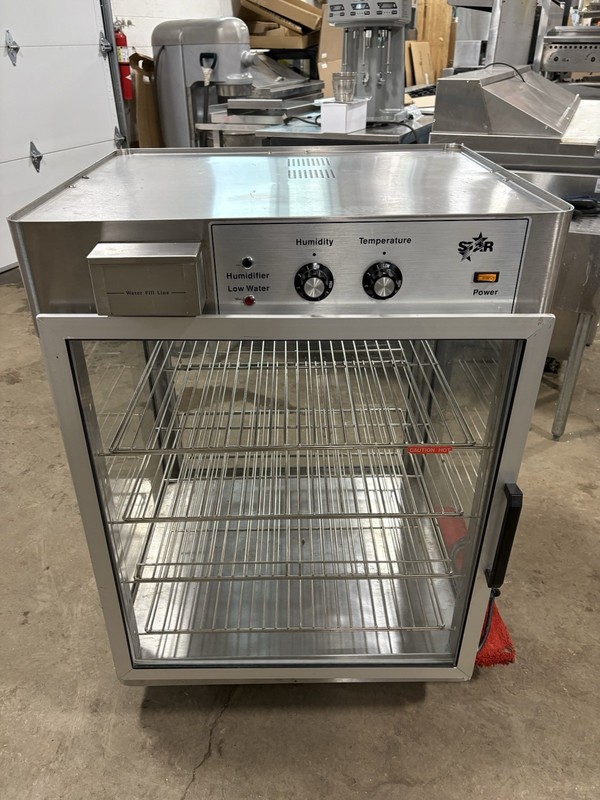 STAR Heated Food Display - Warming Cabinet - Humidity - Countertop - Pizza #HFD3