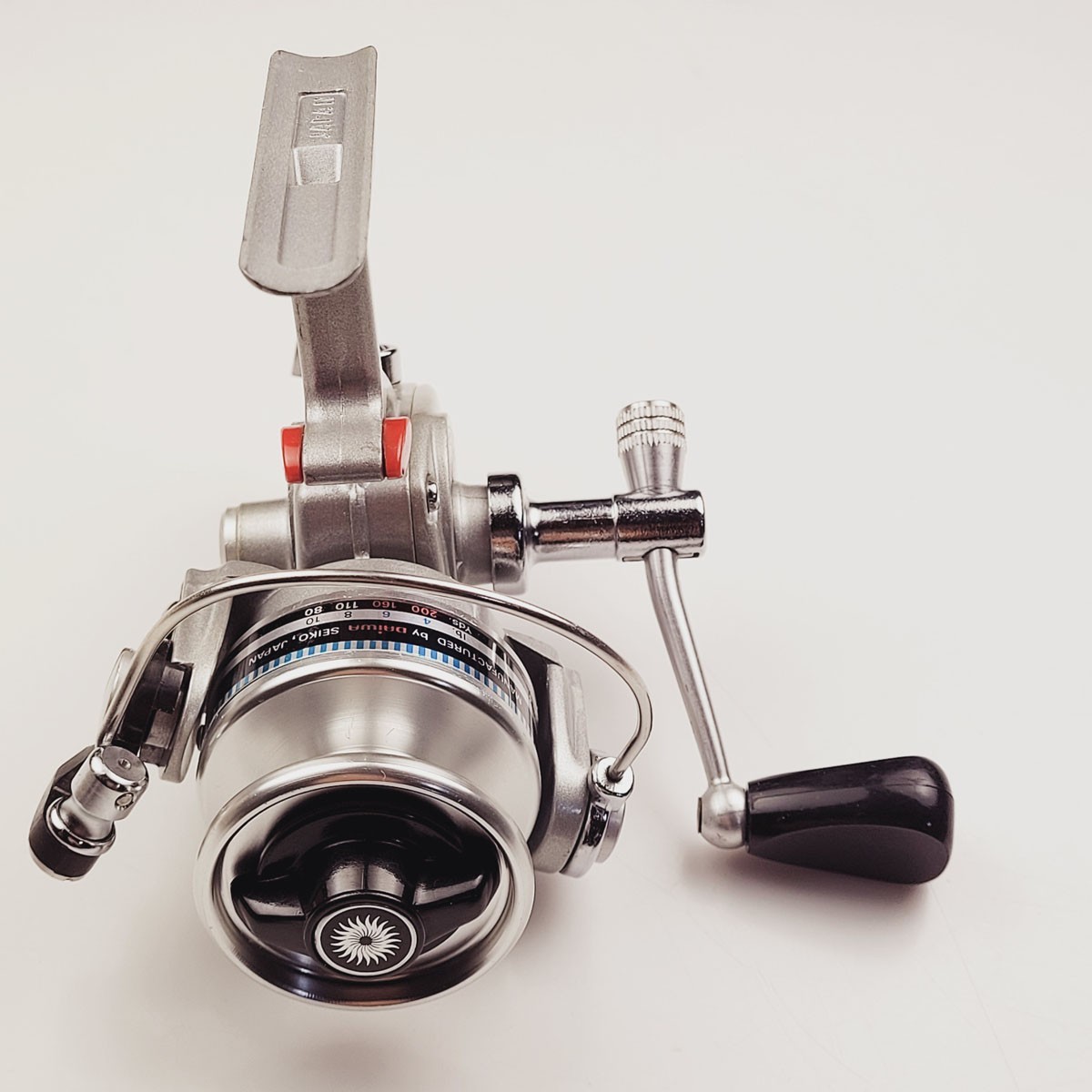 daiwa 1000 ultra light reel Daiwa SS1 Ultra-Light Spinning Reel 1000 Size Vintage Boxed Silver Series  No. 1