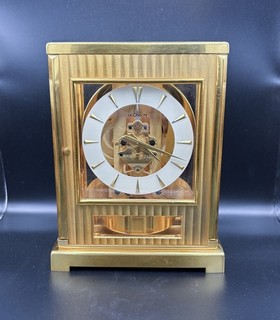 1950's Jaeger LeCoultre Atmos Tuxedo 522 Clock