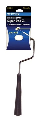 Wooster R105-3 Deluxe Shed Resistant Trim Paint Roller Frame and Cover 3 W in.