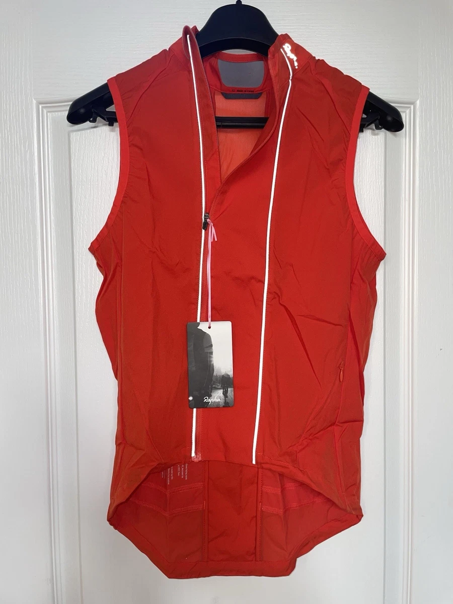 Rapha MENS CLASSIC GILET / Vest -ORANGE- SIZE X SMALL- NWT | eBay