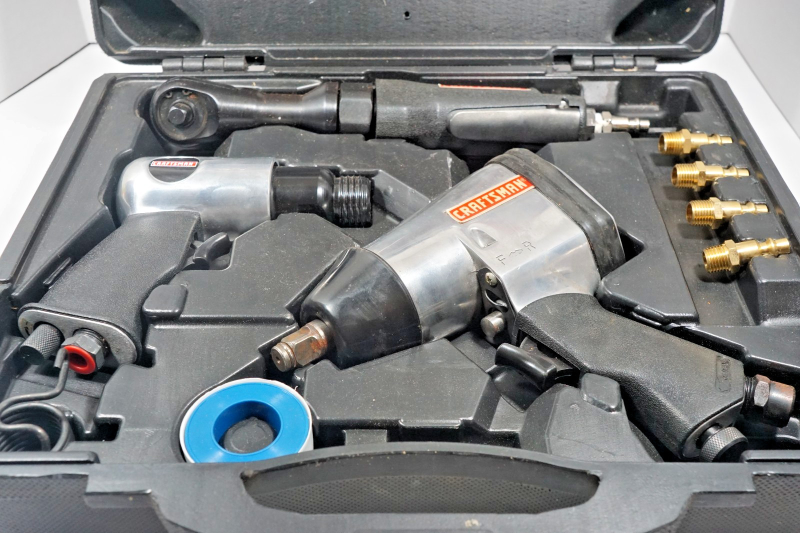 Craftsman Mechanic Air Tool Kit Impact Ratchet Wrench Hammer