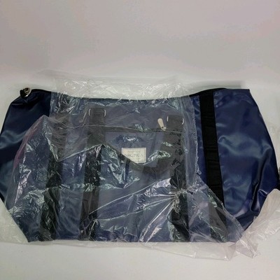 Nautica Blue 30'' Duffle Bag Water Resistant Soft Case PVC Travel Carry On Men