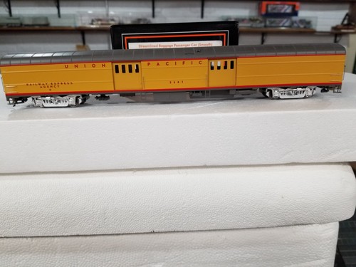 HO MTH 80-60092 2 RIELES UNION PACIFIC EQUIPAJE VAGÓN DE PASAJEROS #5607 COMO NUEVO EN CAJA | Zustand: New