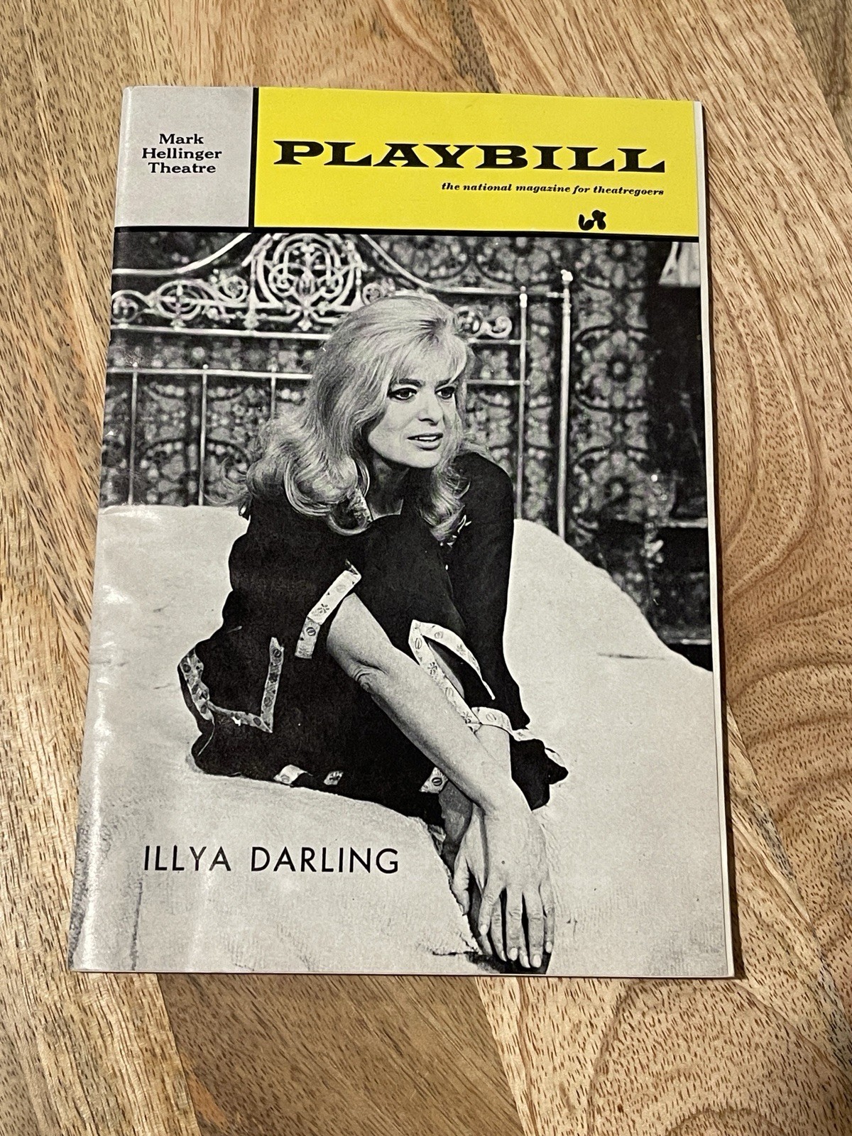 Illya Darling - Broadway Playbill - September 1968 - Melina Mercouri Orson Bean