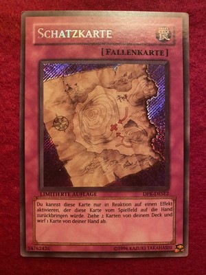 Yu-Gi-Oh! SCHATZKARTE, DPK-DESE2, SECRET RARE, KOMBI-VERSAND!
