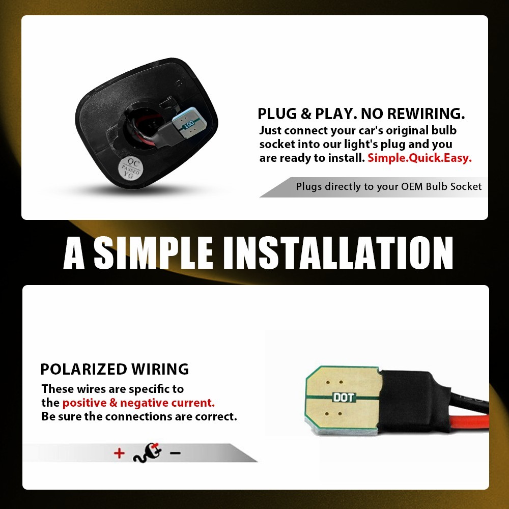 Tube LED License Plate Tag Light For 88-00 Chevy GMC C/K 1500 2500 3500 1-10Set