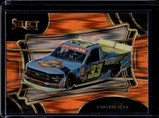 2024 Select NASCAR Racing Pit Road Tier #177 Lawless Alan Orange Flash Prizm