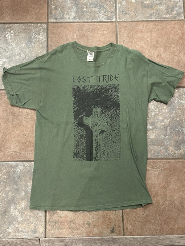 Rare Lost Tribe Shirt (L) Anarcho Post Punk Wraith Cough Spectres Tragedy