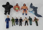 J-51 VINTAGE 1980'S ACTION FIGURE LOT GI JOE PYGMY GORILLA SGT ROCK ETC