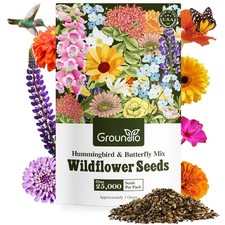 Hummingbird & Butterfly Flower Seed Mix 1 oz No Filler 24 Varieties Resealable  271.84 per gallon