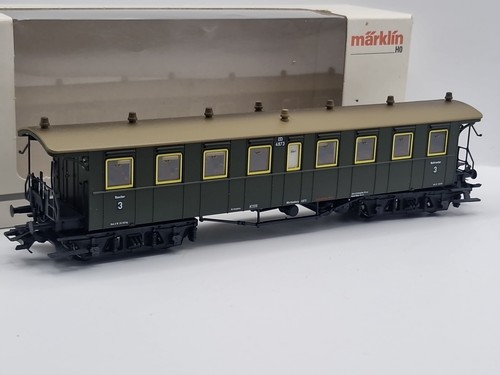 Märklin H0 42132 Vagón plataforma tren rápido CCi 3. Kl. Württemberg / EMBALAJE ORIGINAL | Zustand: Neu