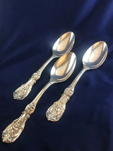 Reed & Barton Francis 1 - 8 3/8" Serving/Table Spoon *Old Mark*- Sterling Silver