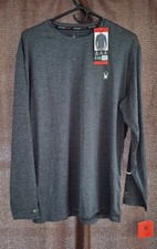 Spyder Men  s Rash Guard Shirt   Medium   Sand   Surf  Sun   Brand New with Tags