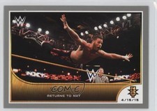 2016 Topps WWE Road to Wrestlemania NXT Divas Championship Silver Sami Zayn 0c4