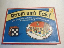 Rrrum um's Eck gra w kości + zło 7 gier dla dzieci około 1964 stara wersja